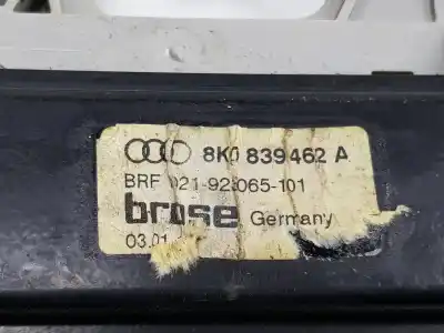 Автозапчастина б/у регулятор скла заднього правого для audi a4 b8 avant (8k5) 2.0 tdi посилання на oem iam 8k0839462a  8k0839462a