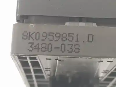 Автозапчастина б/у передні вікний вмикач для audi a4 b8 avant (8k5) 2.0 tdi посилання на oem iam 8k0959851d  8k0959851dv10