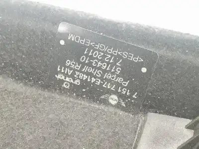 Piesă de schimb auto la mâna a doua suport pahar spate pentru mini mini (r56) 1.6 cooper d [1.6 ltr. - 82 kw diesel cat] referințe oem iam 7151717  51467151717