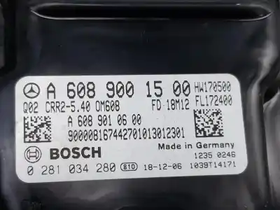 Peça sobressalente para automóvel em segunda mão centralina de motor uce por otras marcas clase a 1.5 cdi referências oem iam 0281034280  a6089001500