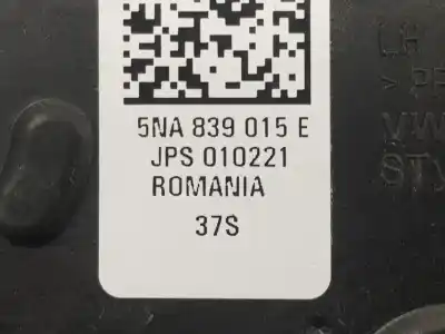 Автозапчастина б/у замок дверей заднього лівого для volkswagen tiguan (ad1, ax1) 2.0 tdi посилання на oem iam 5na839015e  5na839015e