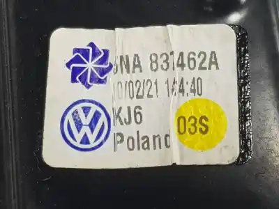 Автозапчастина б/у регулятор переднього правого скла для volkswagen tiguan (ad1, ax1) 2.0 tdi посилання на oem iam 5na837462a  5na837462a