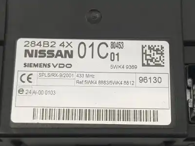 Автозапчастина б/у електронний модуль для nissan navara pickup (d40m) (05.2005->) 2.5 dci 4wd посилання на oem iam 284b24x01c  284b24x02c Автозапчастина б/у електронний модуль для nissan navara pickup (d40m) (05.2005->) 2.5 dci 4wd посилання на oem iam 284b24x01c  284b24x02c