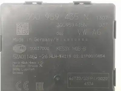 Автозапчастина б/у електронний модуль для volkswagen tiguan (ad1, ax1) 2.0 tdi посилання на oem iam 3q0959435n  3q0959435n