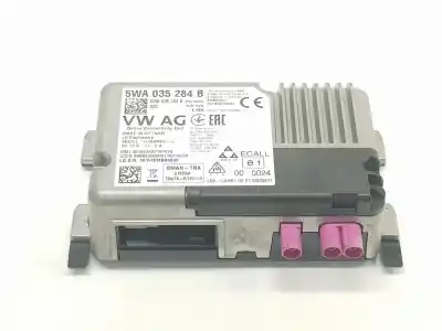 Автозапчастина б/у електронний модуль для volkswagen tiguan (ad1, ax1) 2.0 tdi посилання на oem iam 5wa035284b