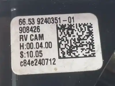 Peça sobressalente para automóvel em segunda mão câmara por bmw x5 (e70) 3.0 turbodiesel referências oem iam 9240351  66539240351