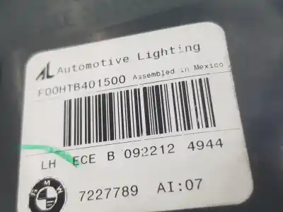 Автозапчасти б/у левый задний фонарь за bmw x5 (e70) 3.0 turbodiesel ссылки oem iam 7227789  63217227789