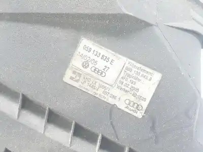 Peça sobressalente para automóvel em segunda mão filtro de ar por audi a6 berlina (4f2) 3.0 tdi quattro (165kw) referências oem iam 059133835e