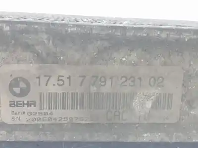 Peça sobressalente para automóvel em segunda mão intercooler por bmw x5 (e53) 3.0 d referências oem iam 17517791231  7791231