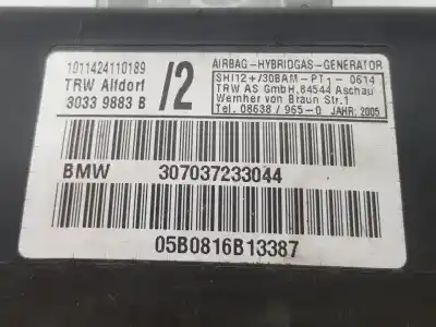 Peça sobressalente para automóvel em segunda mão airbag do lado esquerdo por bmw x5 (e53) 3.0 d referências oem iam 7037233  72127037233
