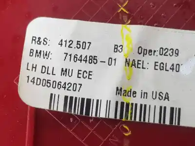 Peça sobressalente para automóvel em segunda mão farolim interior traseiro esquerdo por bmw x5 (e53) 3.0 d referências oem iam 7164485  63217164485