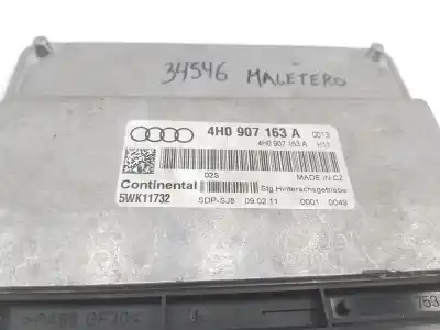 Pezzo di ricambio per auto di seconda mano modulo elettronico per audi a8 (4e) 3.0 tdi quattro [3.0 ltr. - 171 kw v6 24v tdi] riferimenti oem iam 5wk11732  4h0907163a