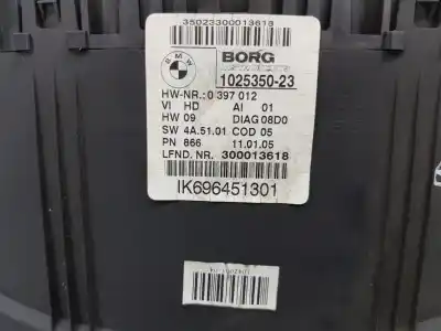 Second-hand car spare part dashboard for bmw 3 (e90) 320 d oem iam references 102535023  62109316127