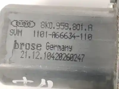 Автозапчастина б/у двигатель переднього ліва вікна для audi a4 b8 avant (8k5) 2.0 tdi посилання на oem iam 8k0959801a  8t0959801b