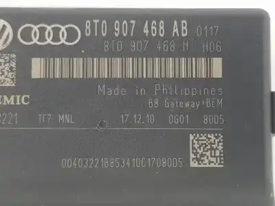 Автозапчастина б/у електронний модуль для audi a4 b8 avant (8k5) 2.0 tdi посилання на oem iam 8t0907468ab  8t0907468ab
