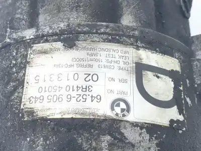 Second-hand car spare part air conditioning compressor for bmw 3 (e46) 320 d oem iam references 64526905643  64529145353