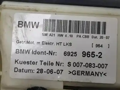 Second-hand car spare part rear left window motor for bmw x3 (e83) 2.0 d oem iam references 6925965  67626925965