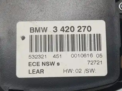 Second-hand car spare part headlights switch for bmw x3 (e83) 2.0 d oem iam references 3420270  61313420270