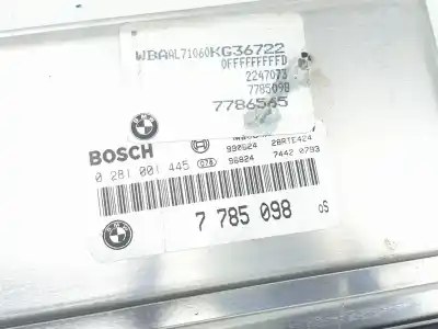 Second-hand car spare part ecu engine control for bmw 3 (e46) 320 d oem iam references 0281001445  13617786887