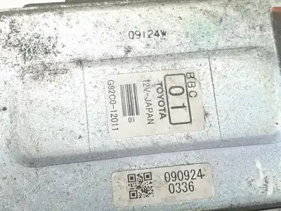 Second-hand car spare part electronic module for toyota auris (e15) active 126 cv / 93 kw oem iam references g92c012011  g92c012011