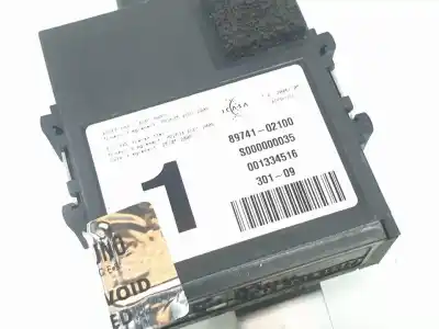 Second-hand car spare part electronic module for toyota auris (e15) active 126 cv / 93 kw oem iam references 8974102100  8974102100