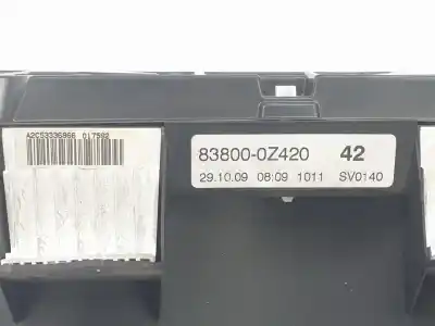 Peça sobressalente para automóvel em segunda mão quadrante por toyota auris (e15) active 126 cv / 93 kw referências oem iam 838000z420  838000z420