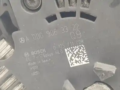 Автозапчастина б/у генератор для clase c clase a 2.1 cdi посилання на oem iam 0125711028  a0009063322