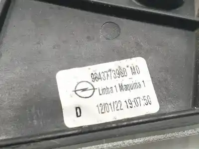 Автозапчастина б/у регулятор скла заднього правого для opel mokka x hn05 посилання на oem iam 9843773980  9830002480