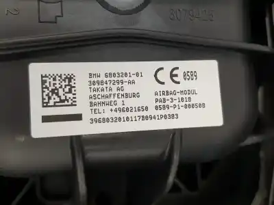 Автозапчасти б/у комплект подушки безопасности за bmw 2 active tourer (f45) 216 d ссылки oem iam   