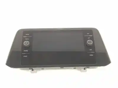 Peça sobressalente para automóvel em segunda mão display gps / multimídia por volkswagen troc 1.5 16v tsi act referências oem iam 5nn919605b
