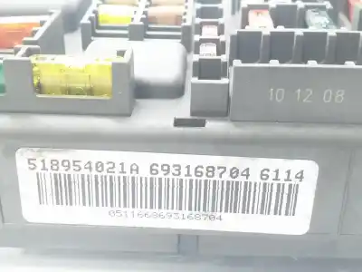 Second-hand car spare part fuse box unit for bmw x6 (e71) 3.0d oem iam references 518954021a  61146931687