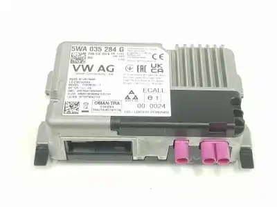 Peça sobressalente para automóvel em segunda mão módulo eletrônico por volkswagen troc 1.5 16v tsi act referências oem iam 5wa035284g
