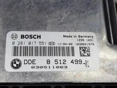 Tweedehands auto-onderdeel ecu motorcontroller voor bmw x1 (e84) sdrive 20d efficientdynamics edition oem iam-referenties 8512499  13618577664