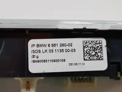 Second-hand car spare part interior light for bmw x1 (e84) sdrive 20d efficientdynamics edition oem iam references 6951260  6951252