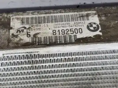 Second-hand car spare part water radiator for bmw x1 (e84) sdrive 20d efficientdynamics edition oem iam references 8192500  17117788903