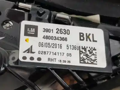 Автозапчасти б/у внутренний левый задний фонарь за opel corsa d (s07) 1.4 (l08 l68) ссылки oem iam 39012630  13454504