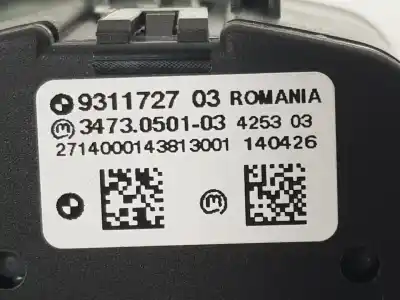 Second-hand car spare part HEADLIGHTS SWITCH for BMW SERIE 2 ACTIVE TOURER (F45)  OEM IAM references 9311727  5A254A1