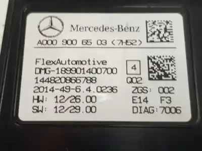 Автозапчасти б/у внутренний свет за clase c clase a 2.1 cdi ссылки oem iam a0009006503  a0009006503