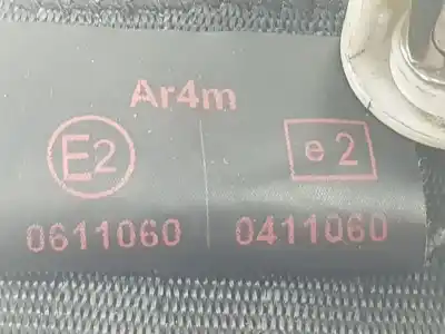 Автозапчастина б/у задній лівий ремін безпеки для peugeot 208 ii (ub_, up_, uw_, uj_) 1.6 hdi 90 (ub9hpa) посилання на oem iam 96730253xy  16097232xy