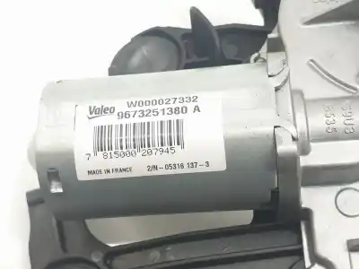 Автозапчастина б/у двигатель заднього склоочисника для peugeot 208 ii (ub_, up_, uw_, uj_) 1.6 hdi 90 (ub9hpa) посилання на oem iam w000027332  9673251380