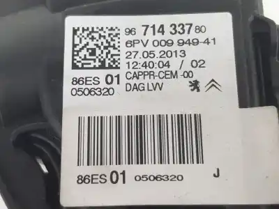 Автозапчасти б/у пotенциометр за peugeot 208 ii (ub_, up_, uw_, uj_) 1.6 hdi 90 (ub9hpa) ссылки oem iam 9671433780  1601cw