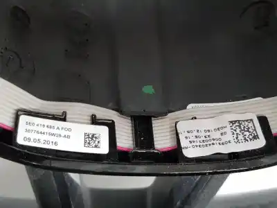 Second-hand car spare part steering wheel for skoda rapid 1.2 tsi oem iam references 3v0419091l