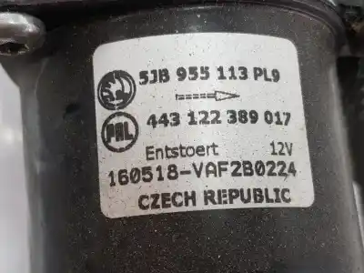 Автозапчасти б/у мотор переднего стеклоочистителя за skoda rapid 1.2 tsi ссылки oem iam 5jb955113  5jb955601