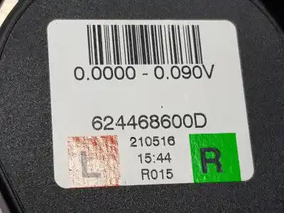 Second-hand car spare part rear left seat belt for skoda rapid 1.2 tsi oem iam references 624468600d