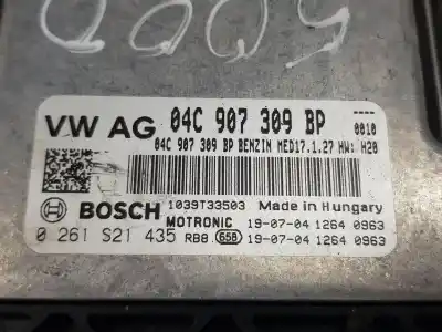 Автозапчасти б/у блок управления двигателем за audi q2 (gab, gag) 30 tfsi ссылки oem iam 0261s21435  04c907309bp