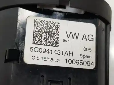 Автозапчастина б/у управління світлом для seat toledo iv (kg3) 1.0 tsi посилання на oem iam 5g0941431ah Автозапчастина б/у управління світлом для seat toledo iv (kg3) 1.0 tsi посилання на oem iam 5g0941431ah