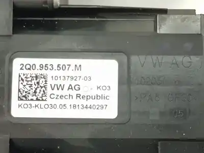 Автозапчастина б/у управління рульмом для seat toledo iv (kg3) 1.0 tsi посилання на oem iam 2q0953507m  2q0953513f Автозапчастина б/у управління рульмом для seat toledo iv (kg3) 1.0 tsi посилання на oem iam 2q0953507m  2q0953513f