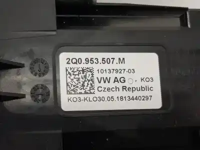 Автозапчастина б/у управління рульмом для seat toledo iv (kg3) 1.0 tsi посилання на oem iam 2q0953507m  2q0953513f Автозапчастина б/у управління рульмом для seat toledo iv (kg3) 1.0 tsi посилання на oem iam 2q0953507m  2q0953513f