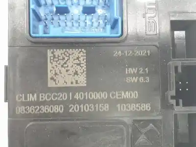 Автозапчастина б/у електронний модуль для opel mokka x hn05 посилання на oem iam 9836236080  9836236080