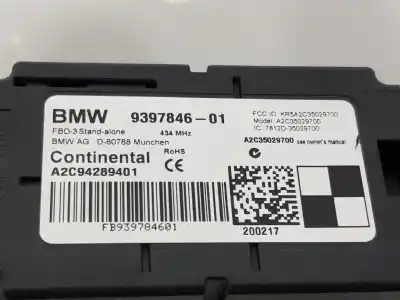 Автозапчастина б/у електронний модуль для bmw 2 active tourer (f45) 216 d посилання на oem iam 9397846  61359397846